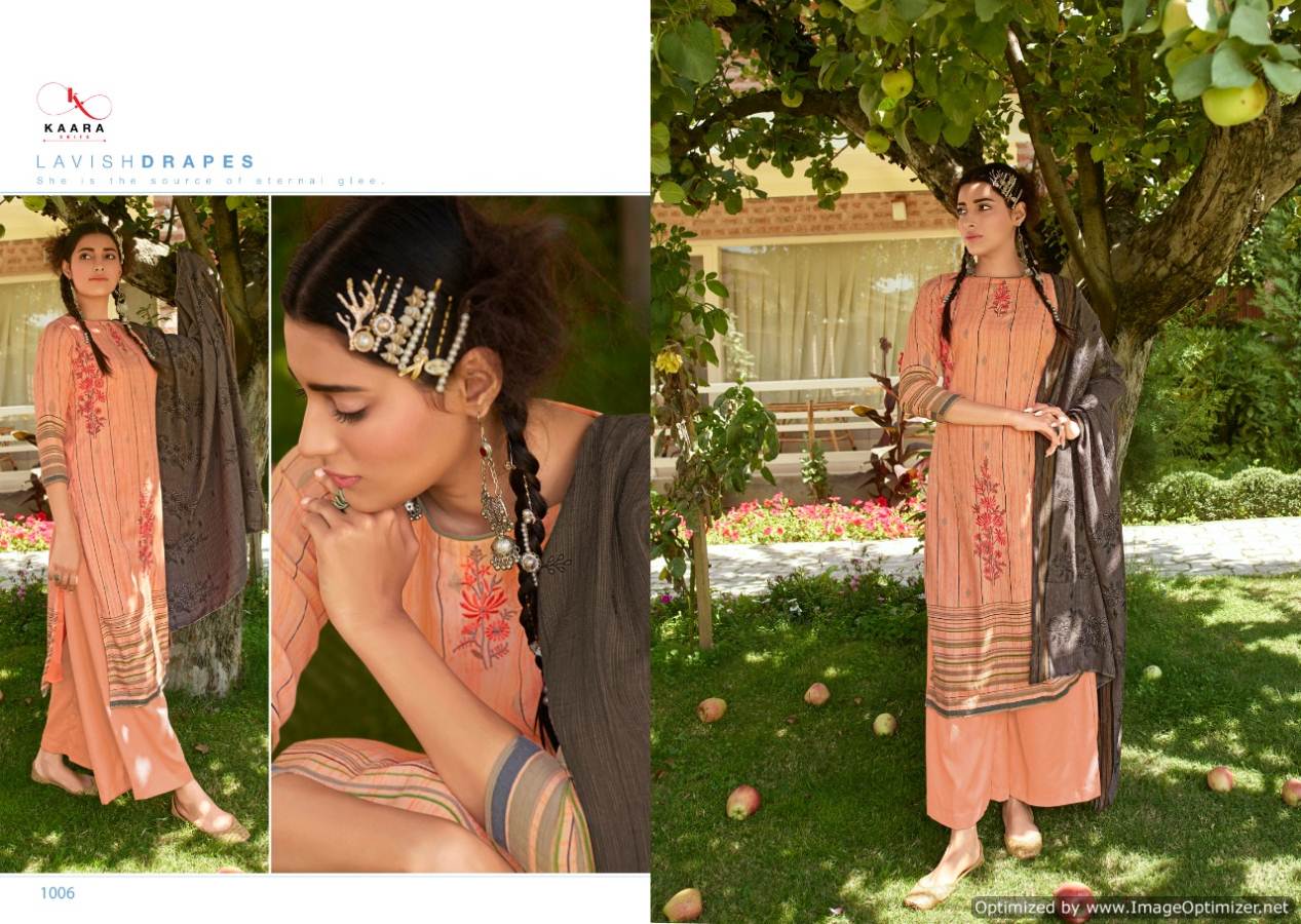 Kaara Patola Pure Pashmina Designer Party Wear Plazzo Suit Dress Material
